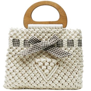 Straw Handbag New Summer Woven Bags Vacation Tote Bag Lady Fashion Bohemia Beach Bags